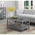 Ring salontafel met plank