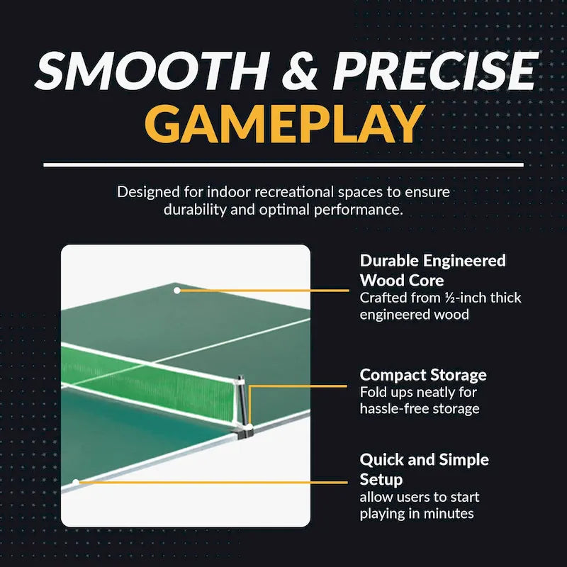 Piano di conversione rapido Hathaway da 12mm per tavolo da ping-pong