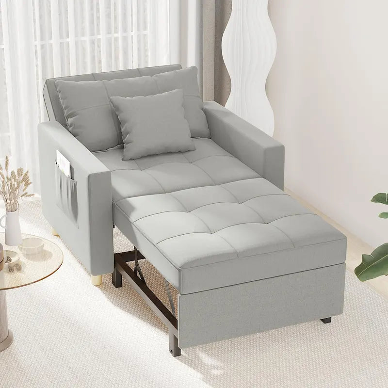 Verstellbarer Schlafsessel, 3-in-1-Funktion, verschiedene Farben, für 1 Person